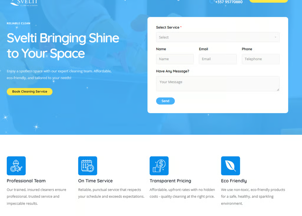Svelti Cleaning Services
